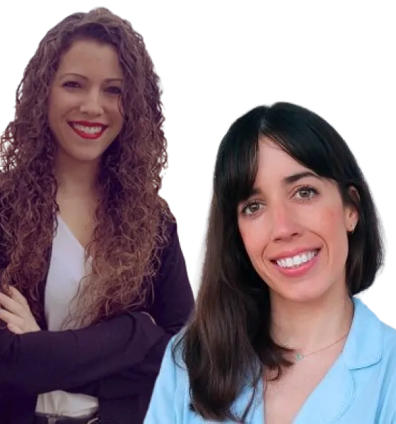 Laura López y Marta Romera